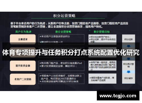 体育专项提升与任务积分打点系统配置优化研究